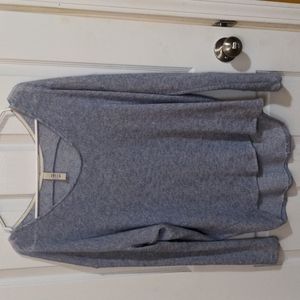 Women's blue sweater